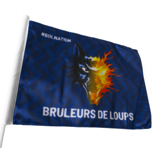 Drapeau Brûleurs de Loups