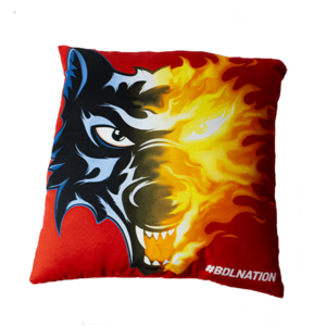 Coussin rouge BDL