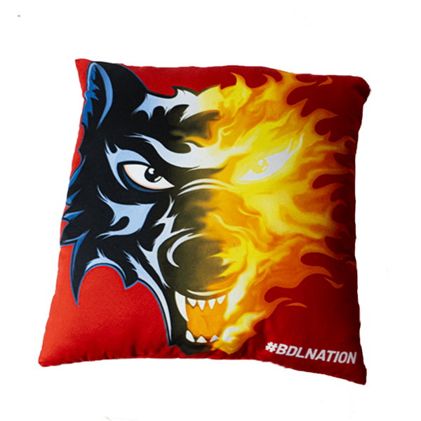 Coussin rouge BDL