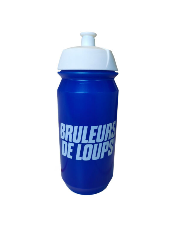 Gourde bleu Brûleurs de loups