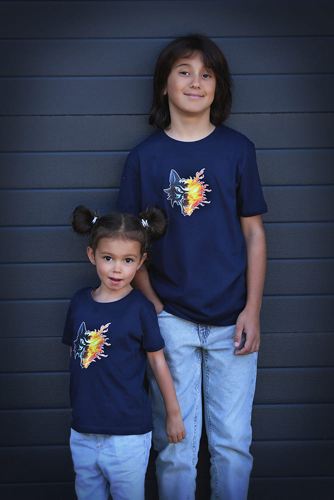 T-shirt pour enfant navy