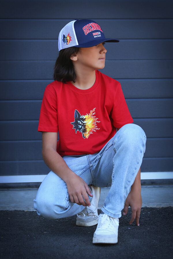 T-shirt pour enfant rouge