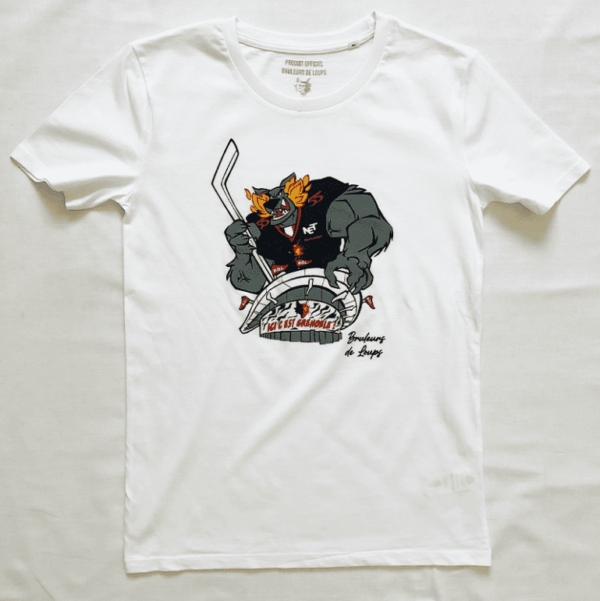 T-shirt pour adulte Jeff le Loup