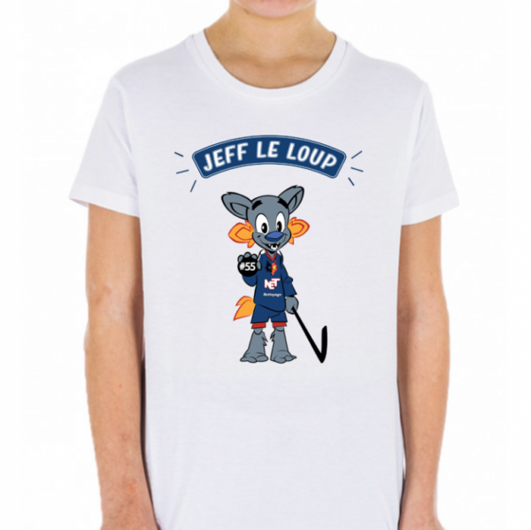 T-shirt pour enfant Jeff Le Loup