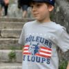 T-SHIRT ENFANT GRIS