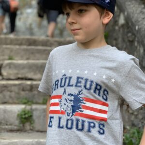 T-SHIRT ENFANT GRIS