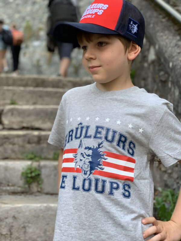T-SHIRT ENFANT GRIS