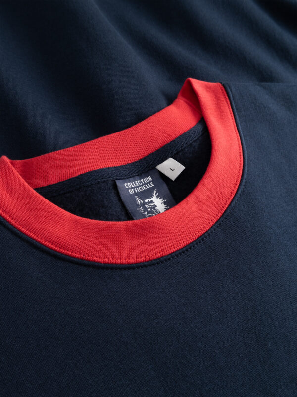 sweat col rond block relax – Image 2
